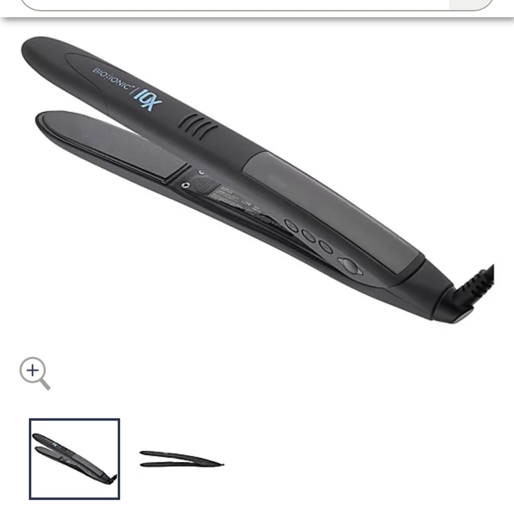 Bio ionic flat iron , excellent condition rarely used , sold in stores for 239$